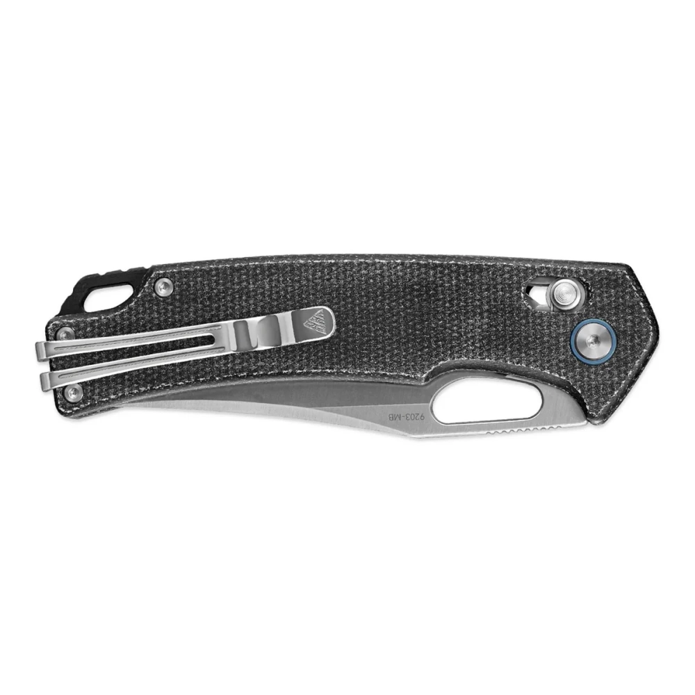Нож складной SRM 9203-MB Retriever Satin (10Cr15CoMoV, Black Micarta)