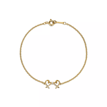 Браслет Double Loving Heart Tiffany&Co