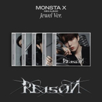 Альбом MONSTA X - REASON 12th Mini Album Jewel Case RANDOM Version