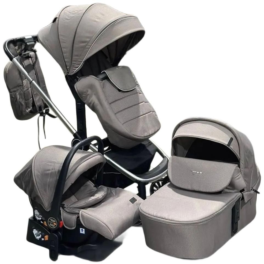 Коляска модульная 3в1 Luxmom 780 / автолюлька/цвета