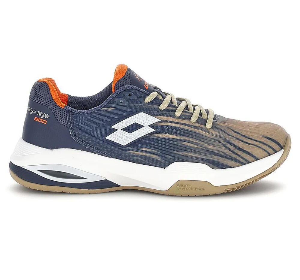 Теннисные кроссовки Lotto Mirage 200 II PRT Clay - indigo blue/all white/irish beige