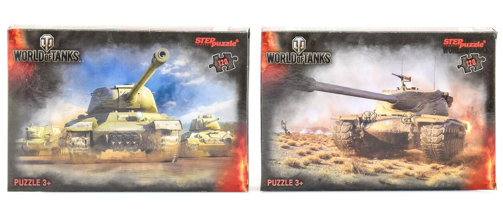 Пазл 120эл. "World of Tanks" (Степ пазл)