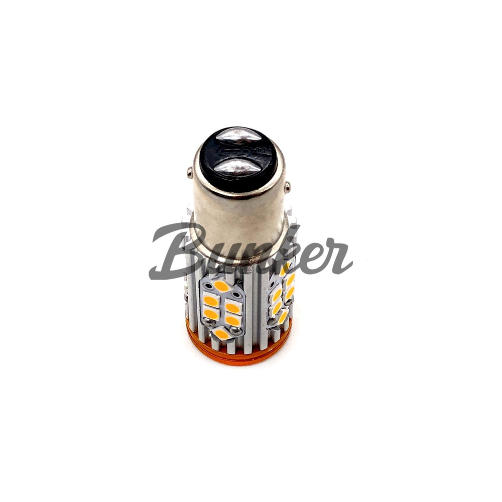 Светодиодная автомобильная LED лампа TaKiMi Special Amber P21/5W CANBUS 12V Неполярная