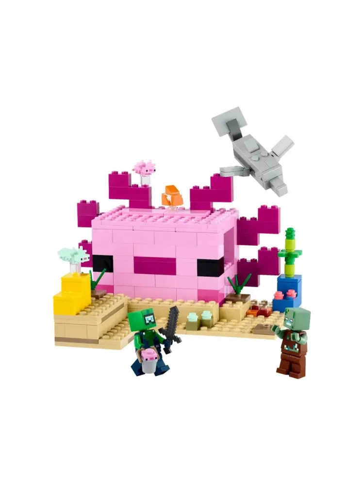 Конструктор Minecraft 21247 Дом аксолотля