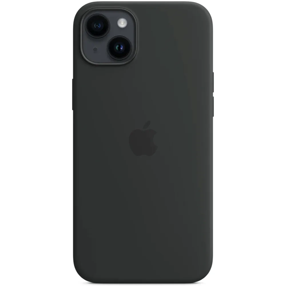 Силиконовый чехол с поддержкой MagSafe Apple Silicone Case для iPhone 14 Plus, Midnight (Темная ночь)