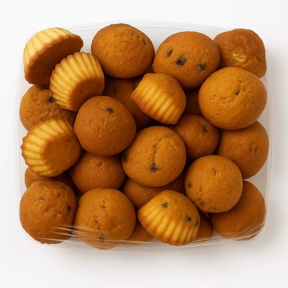 Кекс с изюмом мелкий МасКон вес (7174)