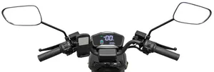 Электроскутер MAIKAOLIN U2 PRO 1500W (60V/80Ah) - Чёрный фото №11