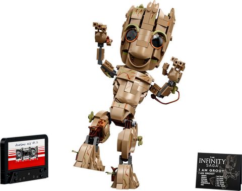 Конструктор LEGO Marvel 76217 Я есть Грут