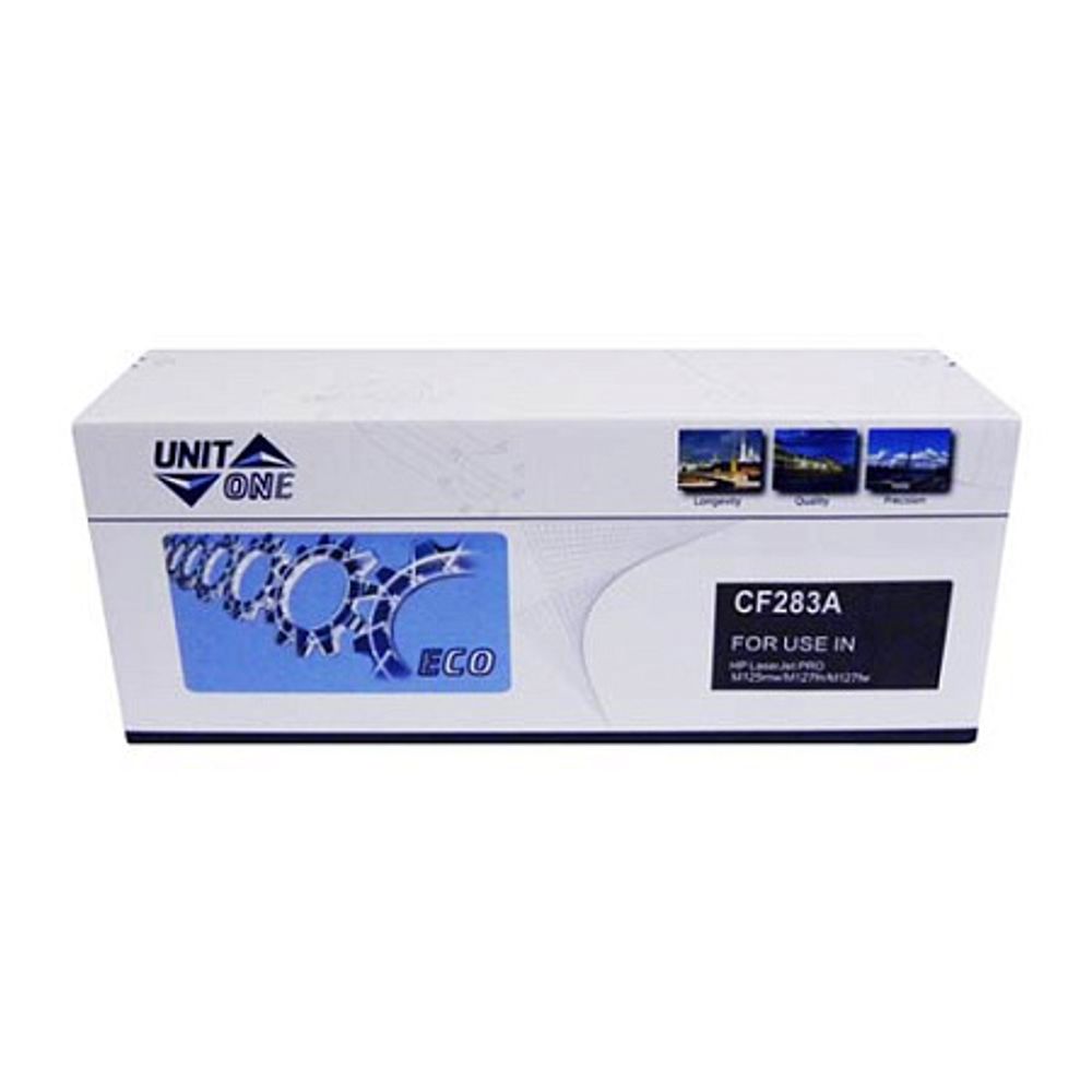 Картридж UNITON, аналог HP CF283A для LJ M125/M127/M201/M225 (1.5K)