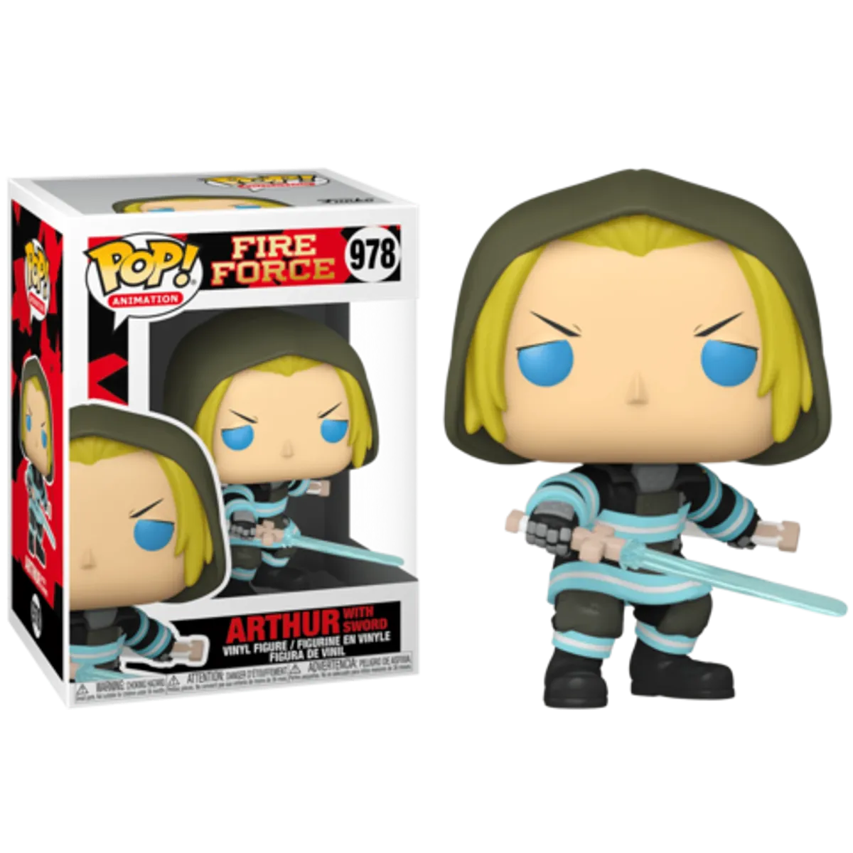 Фигурка Funko POP! Fire Force: Arthur with Sword (978)
