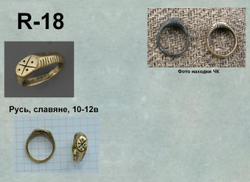 Кольцо. Славяне 9-12 в. (ЧК)