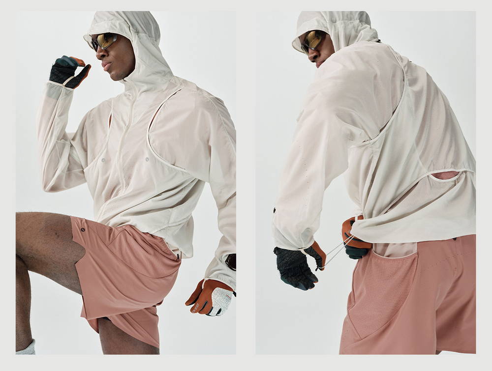 Куртка Nothomme BlueMonte Training Windbreaker серый