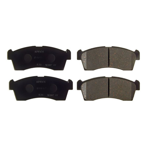 Дисковые тормозные колодки ADVICS передние SN935
