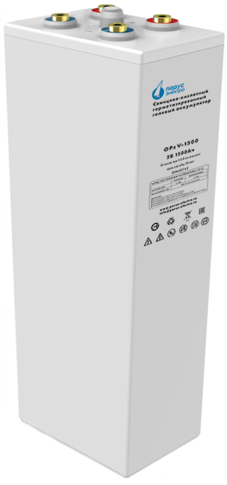 Аккумулятор Парус Электро OPzV-2-1500 Аккумулятор Парус Электро OPzV-2-1500