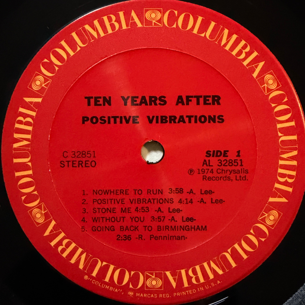 Ten Years After ‎– Positive Vibrations (США 1974г.)