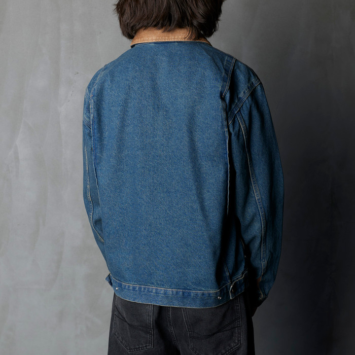 Куртка Dickies Denim Painter Jacket Khaki Tinted Blue артикул:DK0A88EGL231 - купить в магазине Дайс