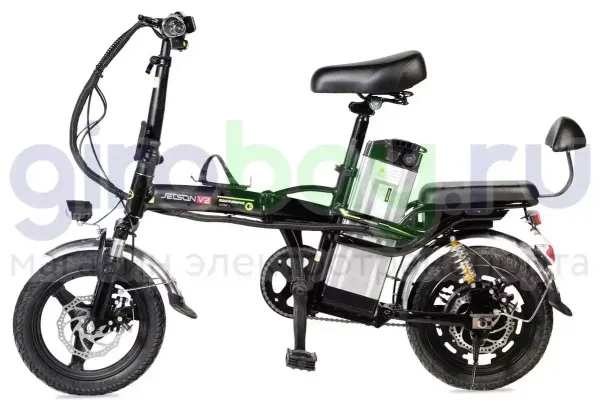 Электровелосипед Jetson V2 Pro 350W (48V/15Ah) (Черный) фото фото №2