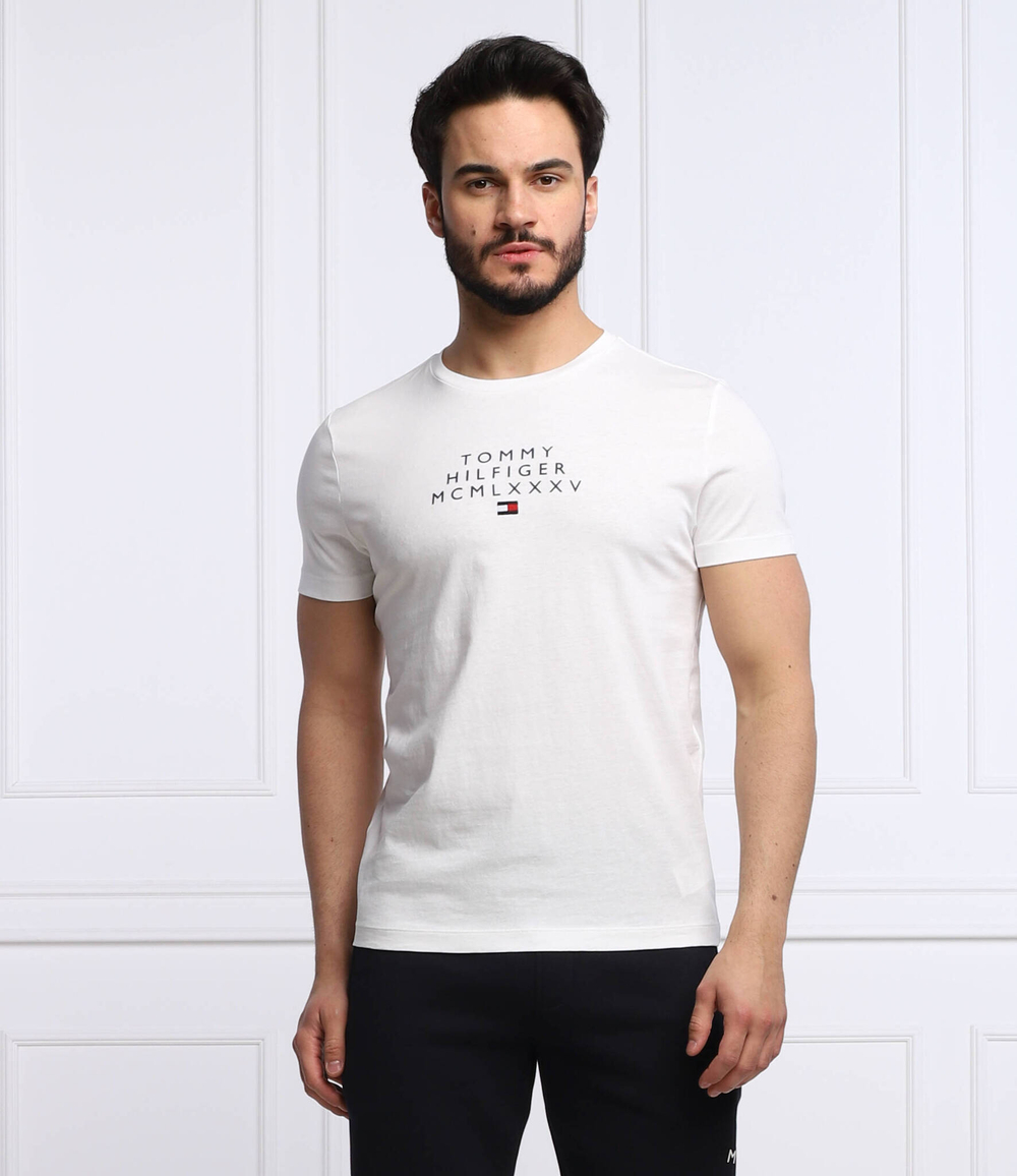 футболка Tommy Hilfiger - белый(MW0MW24964)
