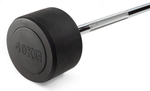Штанга неразборная обрезиненная 40 кг. Прямой гриф. VictoryFit VF-DX4400