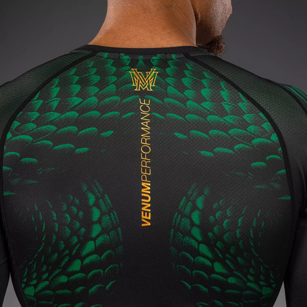 Рашгард Venum Matupa LS Black/Green/Gold