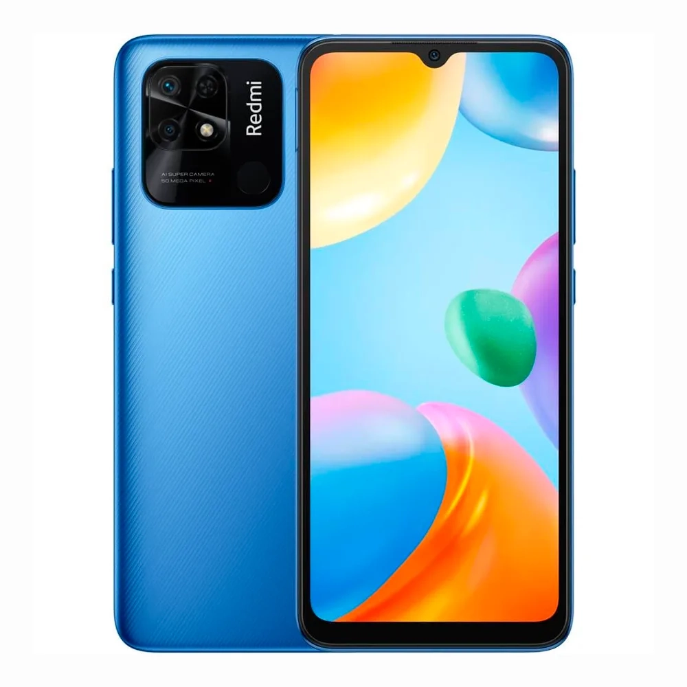 Смартфон Xiaomi Redmi 10C 4/128GB, Ocean Blue (Морской синий)