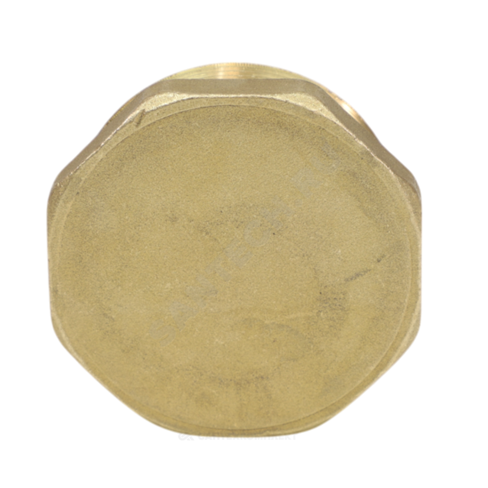 Заглушка латунь Ду 40 (1 1/2") НР VALFEX VF.583.L.112