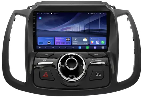 Магнитола для Ford Kuga 2 2012-2019 (для SYNC) - Kuberg QLed, Android 14, TS105, Быстрейшая, CarPlay, SIM-слот