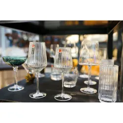 Бокал для вина 485 мл "Streak Optical" d 8,6/6,5 см h24,5 см P.L. - BarWare [6]