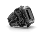 Перстень из серебра "Story" AZR-080