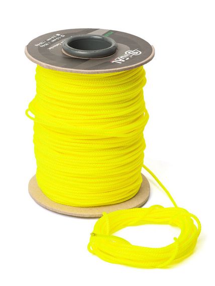 Линь Sigalsub Yellow Fluo Polyester 120 кг ø2 мм 1 метр (в катушке 100 м)