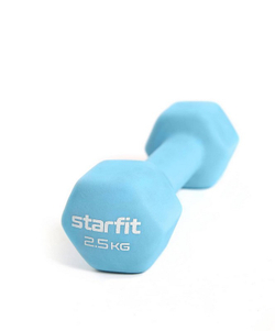 Гантель матовая в неопреновой оболочке Starfit