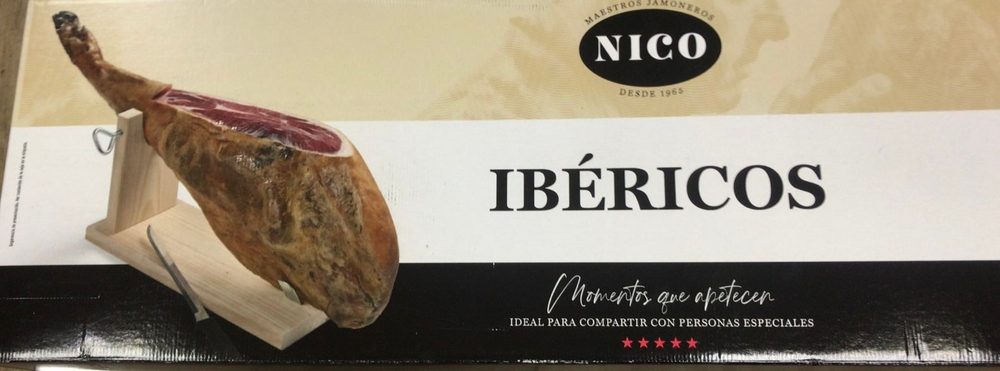 Хамон Nico 100% Иберико Бейота, 36+ / Jamón Iberico Bellota 36+