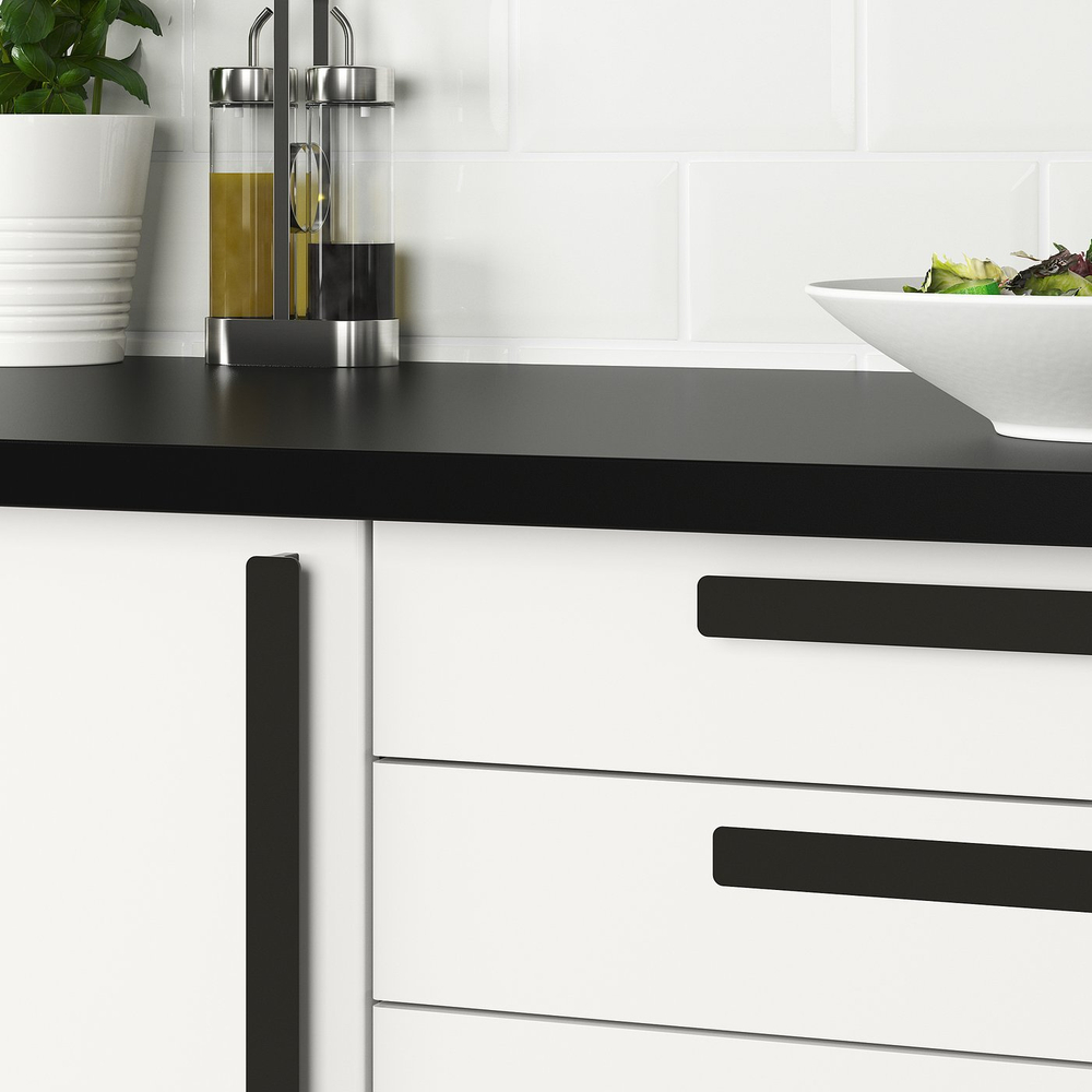 IKEA HACKÅS  (ИКЕА ХАКОС)  -  Ручка - антрацит 300 мм