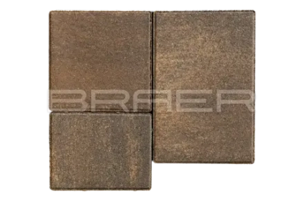 Тротуарная плитка Braer Старый город Венусбергер, Color Mix Каштан, 40 мм