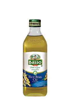 Масло рисовое рафинированное BASSO, 500 мл, Италия