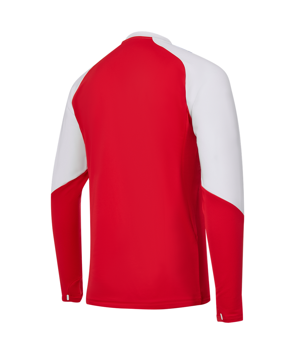 Джемпер тренировочный Jögel PREMIER PerFormDRY Spartak Training 1/4 Zip Top, красный