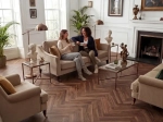 HDF Ламинат FLOORFORT Орех Кембридж 19023 НС