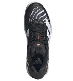 Женские Кроссовки теннисные Adidas Adizero Ubersonic 5 W - core black/cloud white/solar turbo