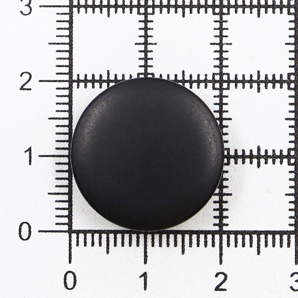 Пуговицы на ножке 32L=20 мм, (Black (черный)), 36 шт