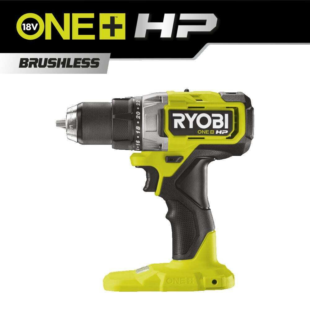 Ударная дрель-шуруповерт Ryobi ONE+ R18PD3-0 без аккумулятора в комплекте 5133002888
