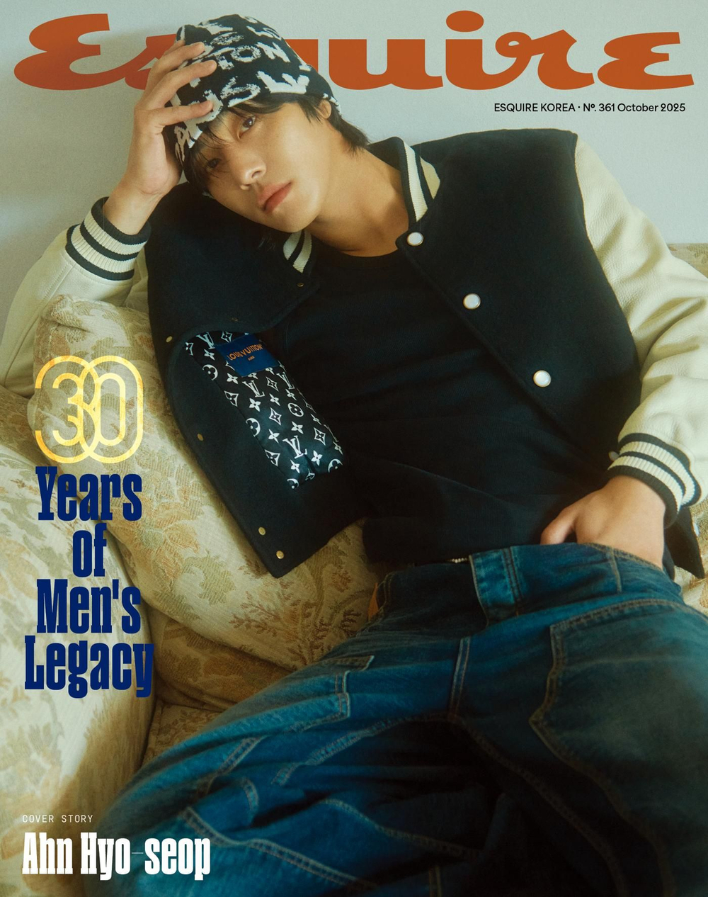 публикация esquire - 2025.10 AHN HYO SEOP G Type