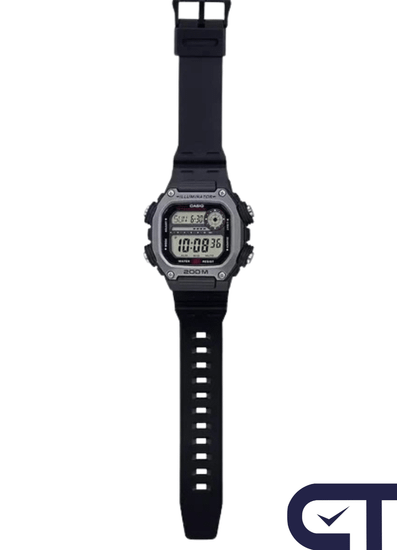 Casio DW-291H-1A — мужские спортивные часы с водонепроницаемостью 20 Бар