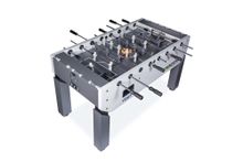 Игровой стол - футбол "NineStar Iron Pro ITSF Grey" (144х75,5х90)