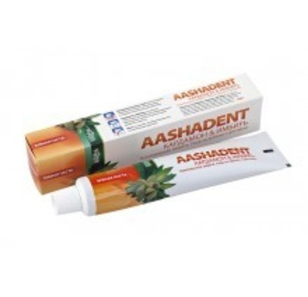 АКЦИЯ! Зубная паста Herbals Aasha Aashadent Кардамон и Имбирь Комплексная защита, 100 г
