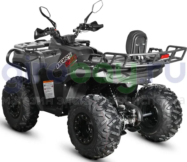 Бензиновый квадроцикл WHITE SIBERIA BARS 250 CC - Чёрный фото №5