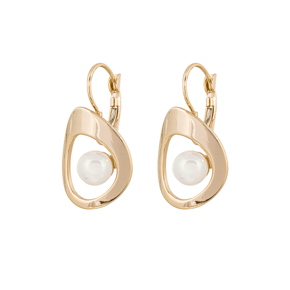 Серьги Fiore Luna WHITE PEARL ABE31545-02 G