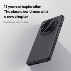 Чехол усиленный противоударный от Nillkin для смартфона OPPO Find X8 Ultra, серия Super Frosted Shield Pro