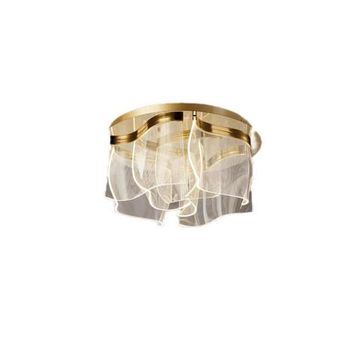 Люстра потолочная LED 50W 3000K APL.864.07.50 золото Annetta Aployt