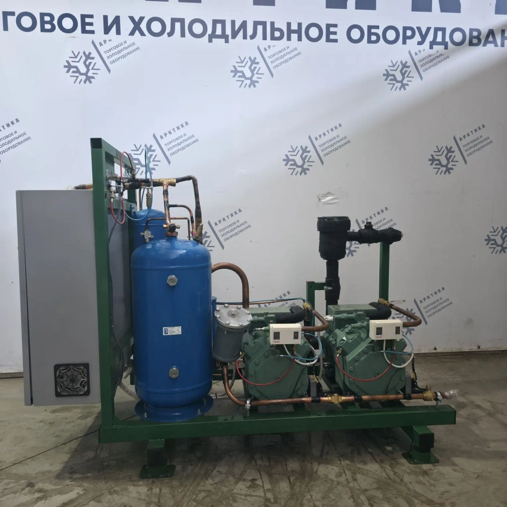 ЦХМ на базе Bitzer 4СES-6Y-40S на двух моторах