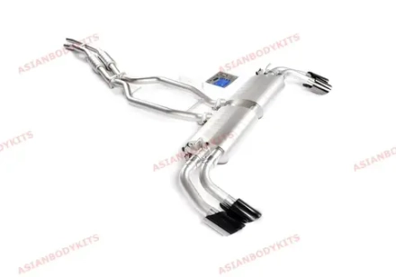 Выхлопная система с заслонками для Porsche CAYENNE 958.2 VALVED EXHAUST CATBACK MUFFLER 15-17 3.6